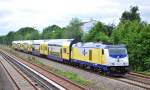 Metronom mit 246 007 nach Hamburg Hbf am 19.6.2010.