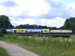 Metronom MEr36525 Hamburg - Lneburg berquert in Winsen die Luhe; 06.07.2010  