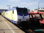 Ein ME146 07 von der Metronom steht in Hamburg Altona zur Abfahrt nach Hannover Hbf bereit.Fotografiert 19.08.2010 