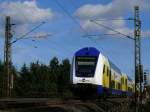 Metronom MEr 36553 von Hamburg Hbf kurz vor seinem Ziel Winsen an der Luhe; 21.09.2010  