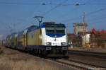 ME 146-12  Northeim  (146 512-9) metronom Eisenbahngesellschaft mbH mit dem (ME 82835) von Uelzen nach Gttingen, bei der Ausfahrt in Suderburg. 23.03.2012