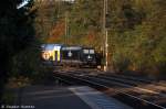 The Blackmetronom 185 546-9 ist momentan fr die metronom Eisenbahngesellschaft mbH im Einsatz fr die in Bremen entgleiste ME 146-06.