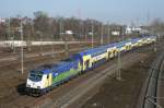 ME 146 535 mit MEr 81908 (Hamburg Hbf–Bremen Hbf) am 22.03.2011 in Hamburg-Harburg