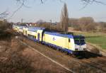 ME 146-14 mit ME 82831 (Uelzen–Gttingen) am 23.03.2012 zwischen Banteln und Godenau