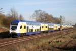 ME 82126 (Uelzen–Hamburg Hbf) am 24.03.2012 zwischen Radbruch und Winsen (Luhe)