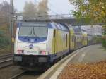 Am 21.11.2014 stand die 246 004 mit ihrem RE aus Cuxhaven in Hamburg-Harburg zur Abfahrt in Richtung Hauptbahnhof bereit.