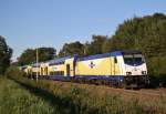 146 534 mit MEr 81966 (Hamburg Hbf–Rotenburg [Wmme]) am 30.09.2013 in Klecken