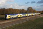 MEr 81626 (Lneburg–Hamburg Hbf) am 13.11.2013 zwischen Bardowick und Radbruch