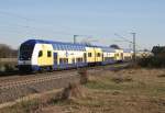 ME 82122 (Uelzen–Hamburg Hbf) am 24.02.2014 zwischen Bad Bevensen und Bienenbttel