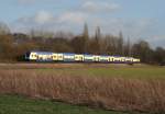 ME 82834 (Gttingen–Celle) am 11.03.2015 zwischen Sarstedt und Rethen (Leine)