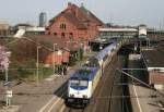 146 533 mit ME 82010 (Hamburg Hbf–Bremen Hbf) am 12.04.2015 in Hamburg-Harburg