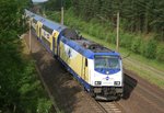 146 538 mit ME 82841 (Uelzen–Gttingen) am 09.06.2015 zwischen Suderburg und Unterl