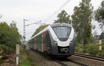 ET 109 wurde am Bahnübergang Eveser Straße in Bückeburg, Ortsteil Evesen, fotografiert.