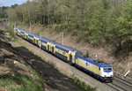 146 537 mit ME 81961 (Hamburg Hbf–Tostedt) am 04.05.2016 zwischen Hittfeld und Klecken