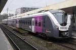 Zwei Ennos (1440 109 und 119) als RB nach Wolfsburg in Hannover Hbf, 18.2.17.