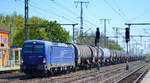 CTL Logistics GmbH, Berlin [D]? mit der mgw Vectron  193 845  [NVR-Nummer: 91 80 6193 845-5 D-MGW] und Kesselwagenzug am 23.04.20 Bf.