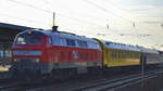 MEG 304 – 218 390-3 (9280 1 218 390-3 D-MEG) mit Messzug am 04.12.19 Durchfahrt Bf.