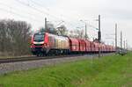 Am 18.04.23 führte 159 235 der MEG einen Gipszug durch Braschwitz Richtung Halle(S).