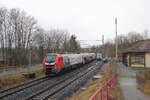 Zementzug von Regensburg Ost nach Berlin Rüdersdorf mit der 2159 235.