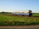 T3 der MWB als  Kaffkieker  am 1.5.2007 auf dem Weg nach Eystrup kurz hinter der Ortschaft Hassel (gru hier an Sven Bauer),der aus dem Fenster blickte!!!!  