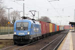 MWB 182 912-6 durchfährt Nienburg(Weser) 18.12.2018