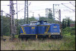 V 1202 der Mittelweserbahn stand am 26.8.2006 im Rangierbereich des Bahnhof Lehrte.