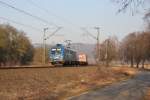 182 912-6 / 1116 912-5 mit Containerzug in Fahrtrichtung Sden.