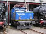 Die 1020 041-8 der MWB bei einem Lokschuppenfest in Siegen.