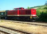 MTEG 204 354-5 im Bahnhof Karsdorf; 07.06.2008