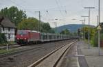 189 800-6 (MTEG) mit leeren Autozug am 07.09.2010 durch Kreiensen