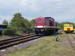 Die MTEG 112 703,war,am 19.Mai 2016,in Putbus tanken.