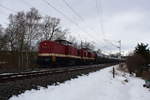 DGS52652 - Hamburg Hohe Schaar nach Weiden West mit  204 354-5 + 204 347-9 der MTEG bei der Einfahrt in Plauen. Aufgenommen am 05.02.2017 