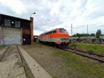 NESA 218 117-0 ( 9280 1218 117-0 D-NESA ) abgestellt am alten BW in Gera am 28.5.2022. Durch den Zaun fotografiert