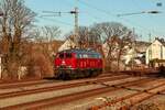 218 155-0 DB NeSA in Wuppertal, Februar 2025.