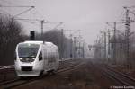 VT 643.02 der PEG als Lz in Berlin Jungfernheide in Richtung Berlin Spandau. 21.01.2011