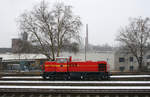 Neuss-Düsseldorfer Häfen (Neusser Eisenbahn), Lok XII [mittlerweile RheinCargo DH 112] // Güterbahnhof Düsseldorf-Hafen // 12.