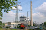 Neuss-Düsseldorfer Häfen (Neusser Eisenbahn), Lok II [mittlerweile in Italien im Einsatz] // Düsseldorf-Hafen // 4. Mai 2011