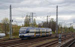 643 905 der NEB pendelte am 08.04.17 zwischen Berlin Ostkreuz und Werneuchen.