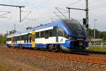 Der VT 632.002 (SA 139 016) auf der RB 54 von Berlin-Lichtenberg nach Rheinsberg (Mark) am 11.05.2019 in Nassenheide.