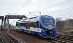 NEB VT 632.009/ SA 139 028 Richtung Bf. Berlin Gesundbrunnen zur Bereitstellung am 03.02.20 Berlin Pankow.