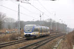 NEB VT 738 als RB 12  Templin Stadt - Berlin Ostkreuz // Schönfließ // 21. Januar 2017