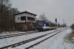 BR 650 NEB VT 004 nach Eberswalde am Stw Nwt Niederfinow 07.01.2016