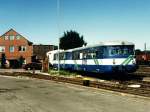 VT20 und VT21 der NIAG in Moers am 5-9-1996.