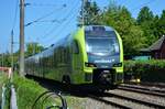 Am 30.05.21 war ET 6.06 der Nordbahn als NBE RB61 (NBE 75531) von Itzehoe nach Hamburg Hbf unterwegs.