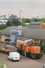 Northrail 271 025 (damals im Einsatz für Hafen Krefeld) // Rheinhafen Krefeld // 18.