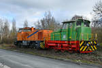 274 103-7  Elster  von Northrail zieht eine Krauss-Maffei ML 500 C, so gesehen Anfang Februar 2021 in Hattingen.