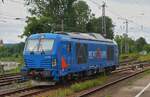Die Northrail-Zweikraftlok 248 048, vermietet an Hamburger Rail Service GmbH & Co.