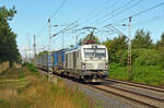 248 075 von Northrail führte am 12.09.24 einen LKW-Walther durch Wittenberg-Labetz Richtung Falkenberg(E).