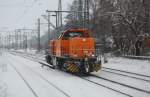 northrail Lok 9 als Tfzf am 29.12.2010 durch HH-Harburg