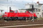 Gravita- Showdown  in Grokorbetha: 260 001-3 (northrail) und dahinter 261 018-6 (DB Schenker).